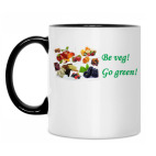 Кружка двухцветная