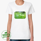 Женская футболка органик