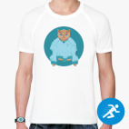 Мужская спортивная футболка