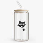 Банка с бамбуковой крышкой