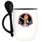 Кружка с ложкой