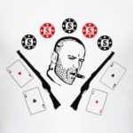 card & two bullet