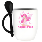 Кружка с ложкой