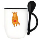 Кружка с ложкой