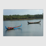 People and boats