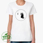 Женская футболка органик