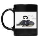 Кружка цветная UV-DTF