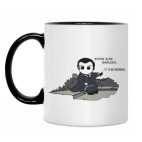 Кружка двухцветная