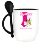 Кружка с ложкой