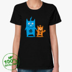 Женская футболка органик