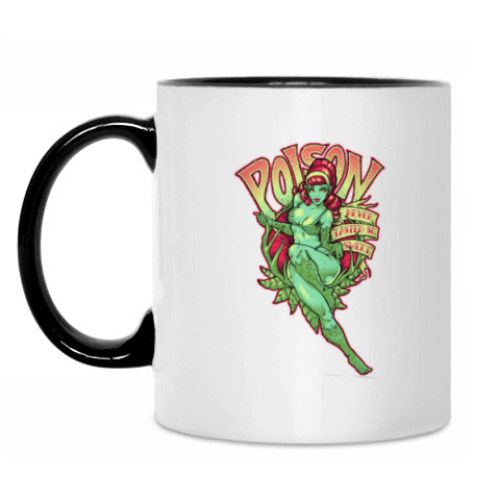 Кружка с принтом Poison Ivy