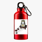 Металлическая бутылка 400 мл UV-DTF