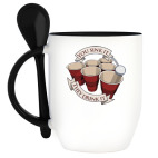 Кружка с ложкой