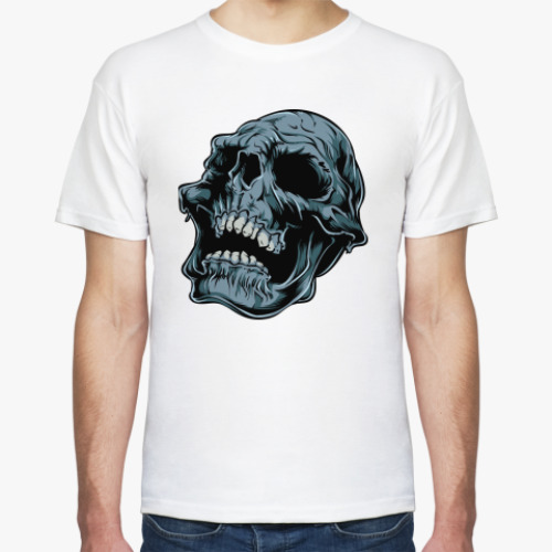 Футболка с принтом 'Череп'