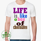 Мужская футболка органик