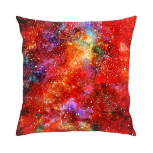 Подушка с принтом Космос