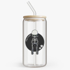 Банка с бамбуковой крышкой