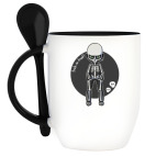 Кружка с ложкой