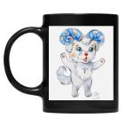 Кружка цветная UV-DTF