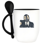 Кружка с ложкой