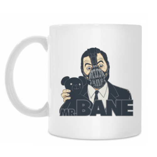 Кружка с принтом Bane