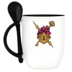 Кружка с ложкой