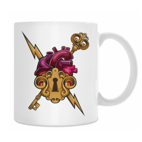 Кружка Key for Heart