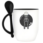 Кружка с ложкой