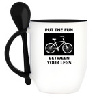 Кружка с ложкой