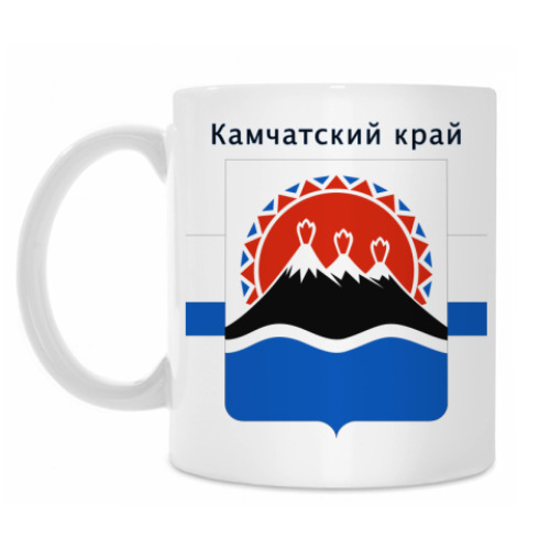 Кружка с принтом Камчатский край