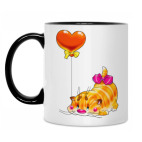 Кружка двухцветная