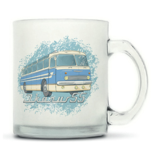 Кружка матовая с принтом IKARUS 55