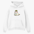 Толстовка худи оверсайз