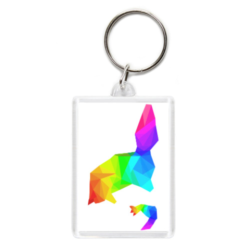 Брелок Rainbow Fox
