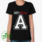 Женская футболка органик