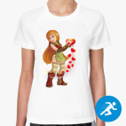 Женская спортивная футболка