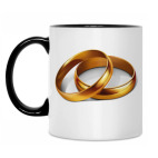 Кружка двухцветная