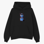 Толстовка худи оверсайз