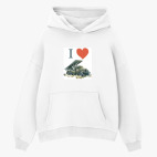 Толстовка худи оверсайз