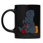 Кружка цветная UV-DTF