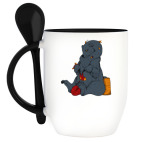 Кружка с ложкой