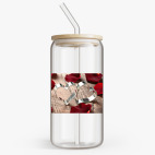 Банка с бамбуковой крышкой