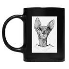 Кружка цветная UV-DTF