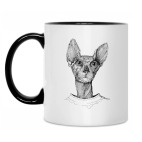 Кружка двухцветная