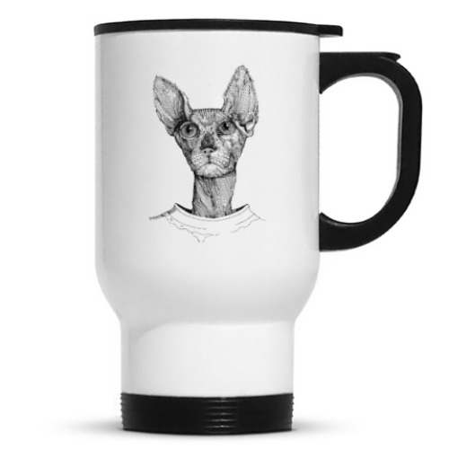 Кружка-термос с принтом April