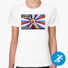 Женская спортивная футболка