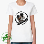 Женская футболка органик