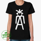 Женская футболка органик