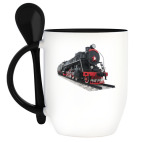 Кружка с ложкой