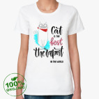 Женская футболка органик